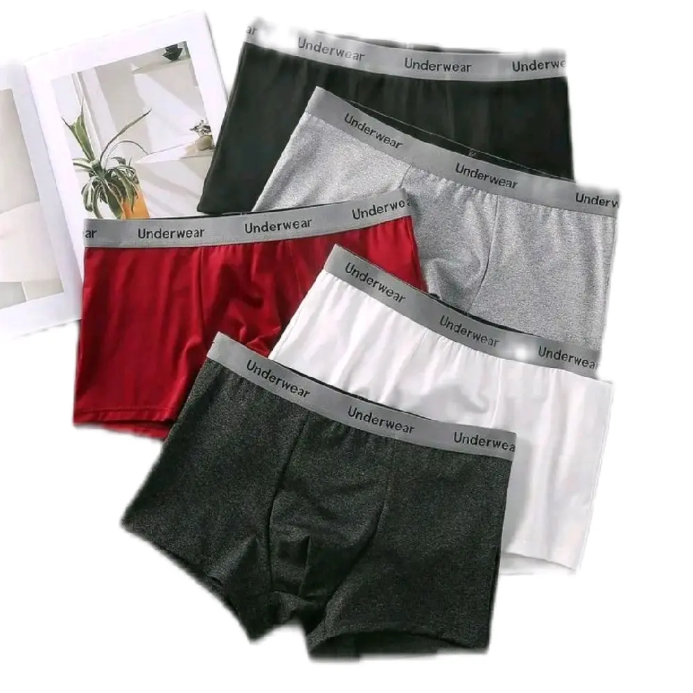 Boxer pria premium kualitas tinggi isi 8pcs bahan katun spandex. Boxer nyaman dan stylish, cocok untuk aktivitas sehari-hari