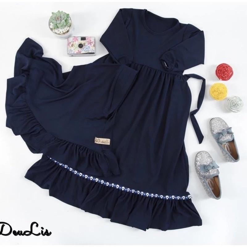 Product Introduction of Gamis anak perempuan terbaru 2025 '  set hijab' Crinkle airflow  Baju Muslim  Panjang Cantik 4