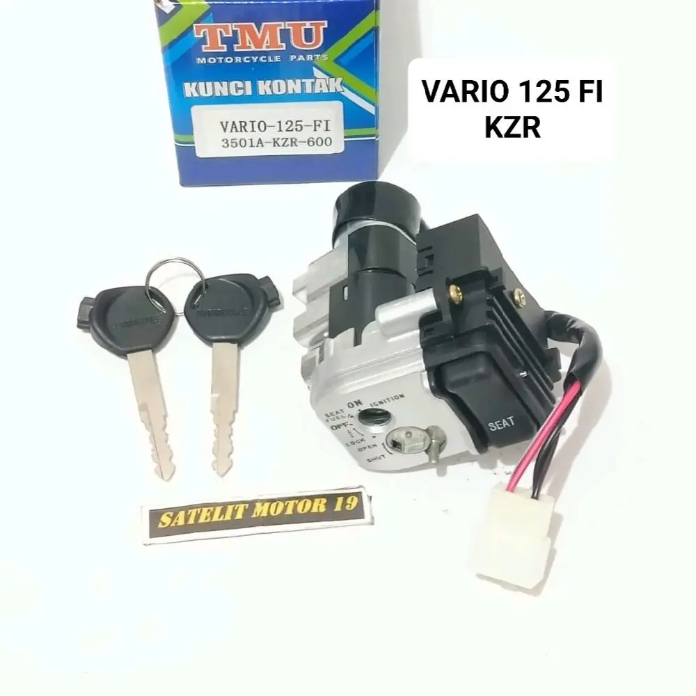 KUNCI KONTAK KEY SET TOMBOL JOK VARIO 125 FI OLD LAMA 2012-2014 KZR KABEL 4