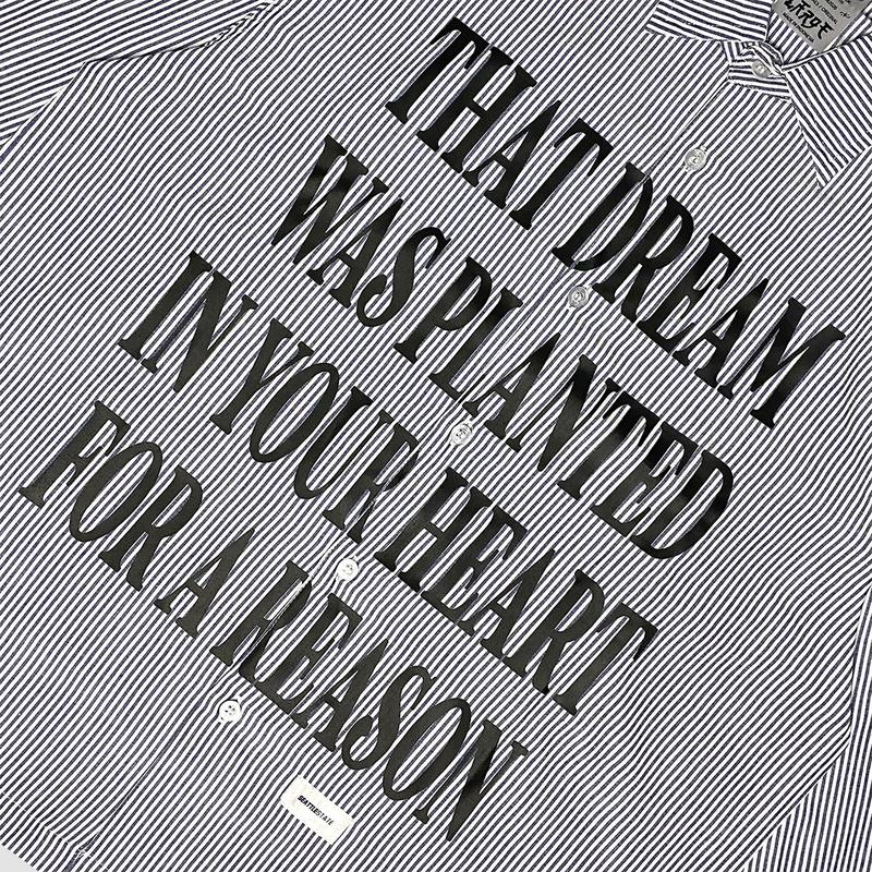 Kemeja Salur - Kemeja Stripe Tangan Panjang Cotton "THAT DREAMS" Reguler Fit seattlestate.asia 8