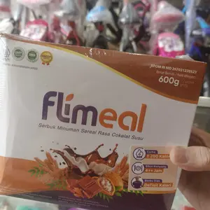 Flimeal Minuman Serbuk Rasa Coklat Susu - 1 box (isi 12 Sachet)
