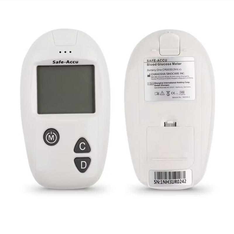Máy Thử Đường Huyết Sinocare - Chính Hãng. Tặng Kèm Que-Kim (25 Que) + Bông cồn 6