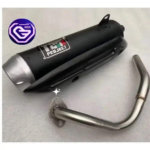 Knalpot TZM project ss pro Beat delux Beat fi Beat esp Beat stret Beat karbu Beat pop Scoopy Vario 110 Vario 125 Genio Pcx Aerox All series metic HONDA Bulat Asli 6