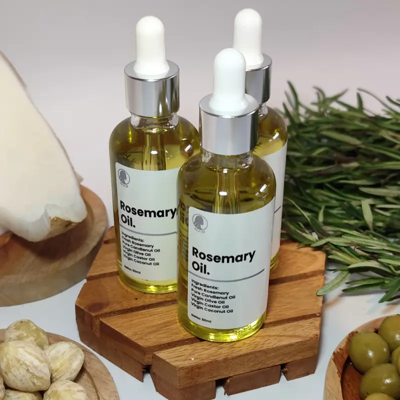 ROSEMARY OIL 50ML - TERBUAT DARI ROSEMARY SEGAR & BERKUALITAS 1
