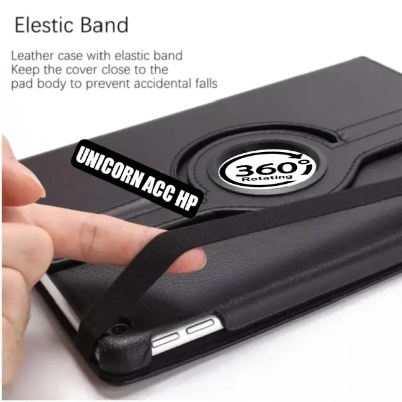 Case Advan Tab Sketsa 2 3 10.1 inci Sarung Flip Cover Buku Casing Rotary universal Leather Standing 2