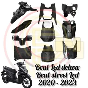 Cover Body Kasar Bawah Atas Tengah Beat New LED Deluxe Beat Street LED 2020 2021 2022 2023