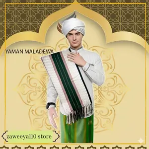 RIDA SORBAN YAMAN MALADEWA MOTIF WARNA