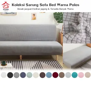 Sarung pelindung sofa bed stretch / Size: S n M n L / Modern cover sofa bed elastis / Anti kotor