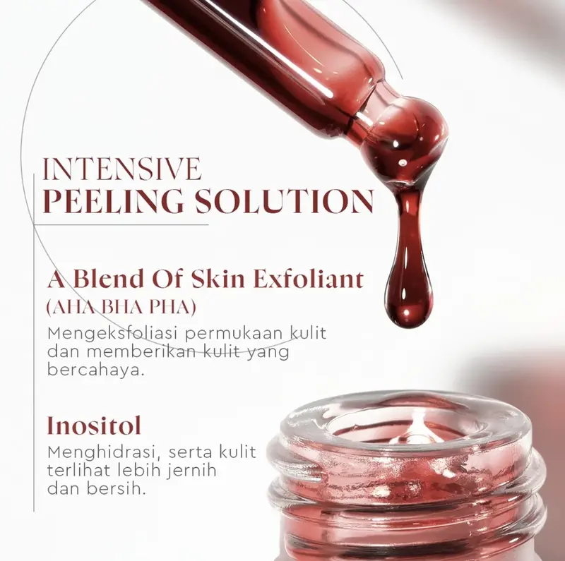 [JAYA] GLAD2GLOW 3 in 1 Peeling Solution Bundle 3pcs exfoliating wajah moisturizer  untuk peeling serum skin care kits eksfoliasi 5