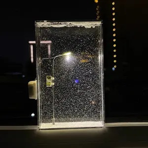 Lampu Hias LED Snow Globe Dinding |   Dekorasi Kamar Tidur yang Estetis |   Lampu Malam Anti Stres Bikin Tenang diy