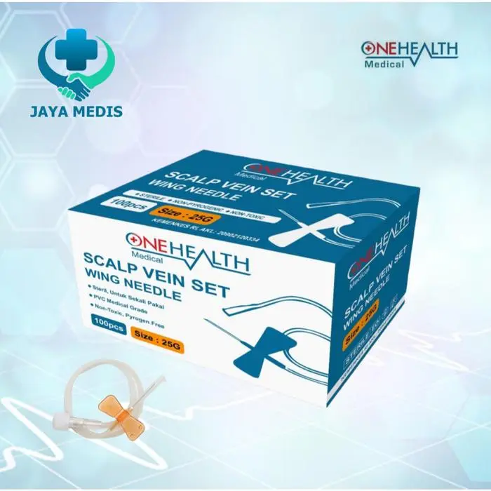 WING NEEDLE ONEMED 23G 25G 27G Box isi 100pcs - Shop | Tokopedia