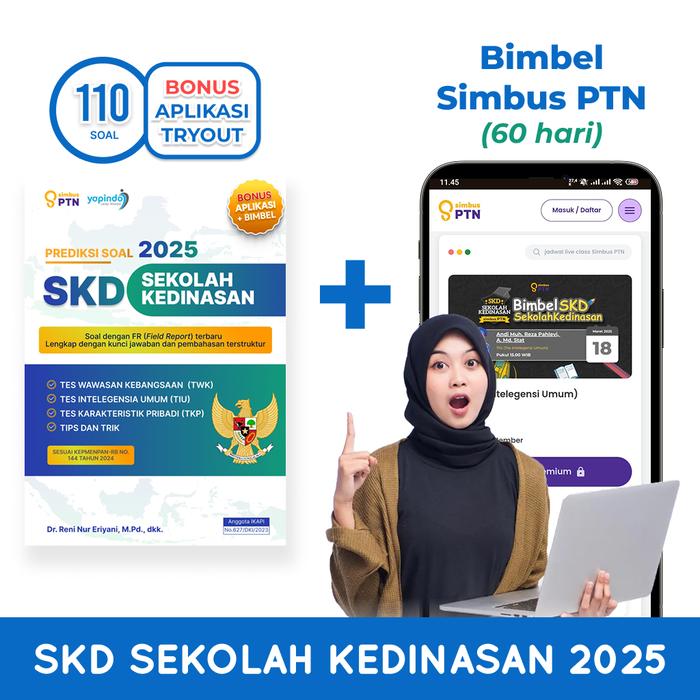Gambar Simbus PTN Buku Prediksi Soal SKD Sekolah Kedinasan 2025 dari Yapindo_NEW Kota Administrasi Jakarta Barat Tokopedia