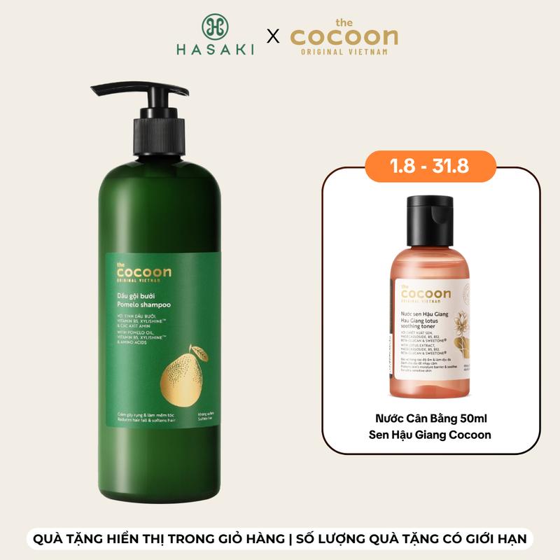 [DIỄN RA TỪ 1-31.8] Dầu Gội Bưởi Cocoon 500ml | HASAKI BEAUTY