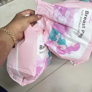ANGEL MOMMY Breast Pad 100pcs Bantalan Payudara Sekali Pakai Menyusui Anti Bocor Bernapas Katun Mama Pad RD