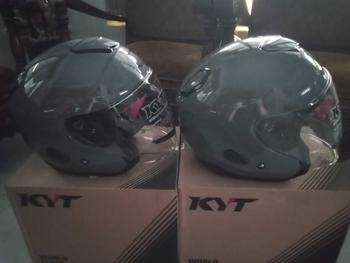 Product Review of KYT KYOTO HELM SOLID ORIGINAL SNI Motorcycle helm  kyt hitam from ａ**妥 2