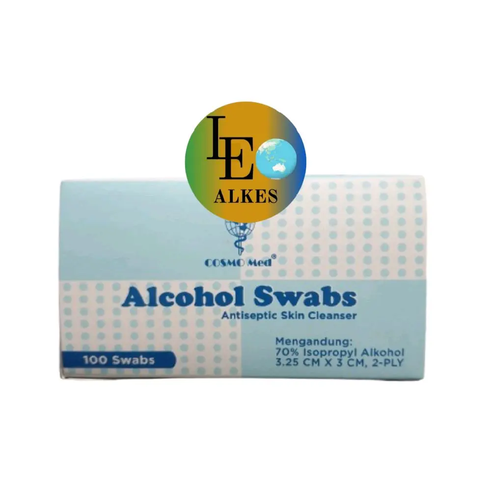 COSMO MED Alcohol Swabs Tisu Alkohol Alkohol 70%
