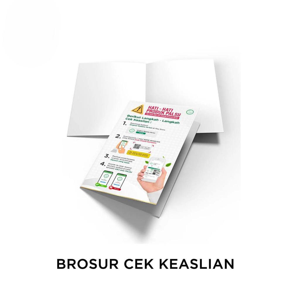 Wawasan Herbs - Brosur Tambahan Untuk Cek Keaslian Produk