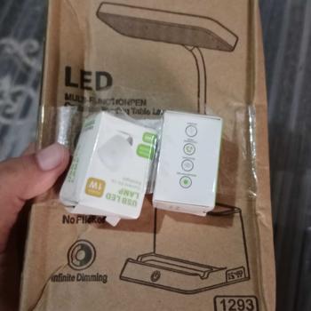 Product Review of 【Garansi 10 tahun】Lampu Meja Anti Rabun Untuk Anak-anak Hanya Untuk Perawatan Mata Multifungsi Kecerahan Yang Dapat Disesuaikan Kapasitas Besar Diperpanjang from a**h 0