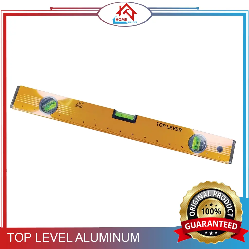 Aluminum Level Bar - Heavy Duty Tool for Measuring Levels