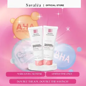Body lotion whitening beauty Novalea bundle 2pcs