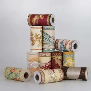 Border List Wallpaper Sticker Listborder 10Mx10Cm Stiker Dekorasi Rumah Wallpaperborder Listborder High Premium Quality-UNIK BANDUNG