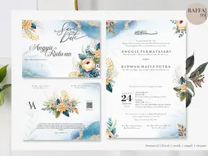 (50 Pcs) RAFFA 99 Blangko Undangan