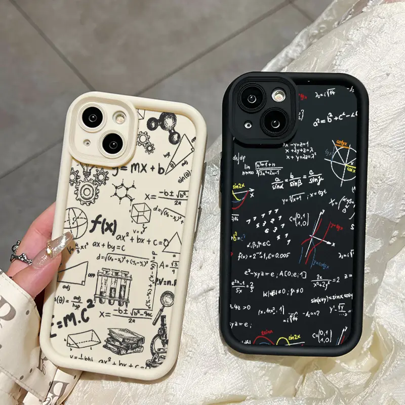 Casing Hp Untuk Samsung Galaxy A12 4G A12 5G F12 M12 Case Casing kasus perhitungan formula Kasing HP Cesing Silikon Kesing Softcase 7