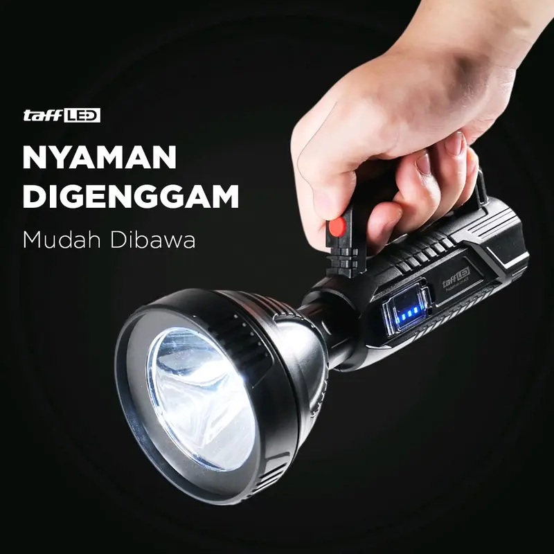 SENTER LED CREE XPE TAHAN AIR RECHARGEABLE 3 MODE JARAK JAUH POCKETMAN Usb Baterai 2