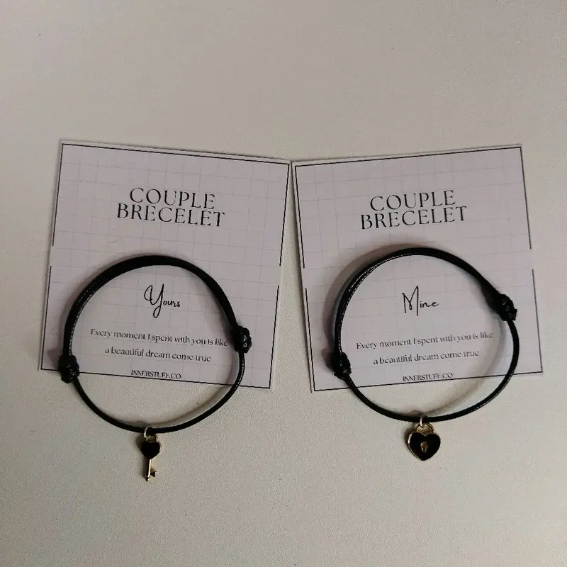 Innerthify - GELANG COUPLE KUNCI GEMBOK - Couple Bracelet 2
