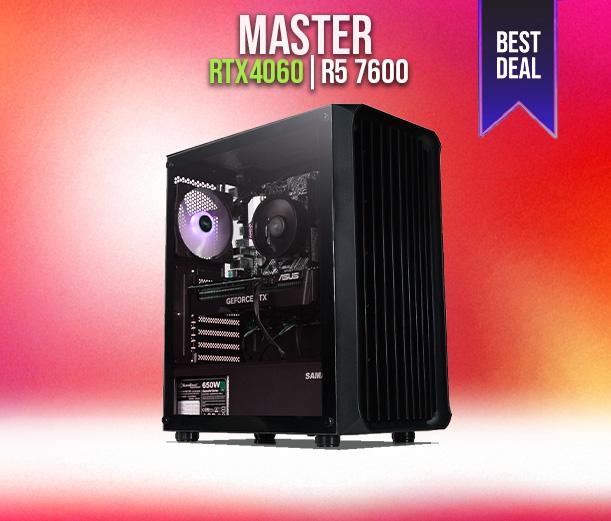 MASTER M06 | RTX 4060 | Ryzen 5 7600 0