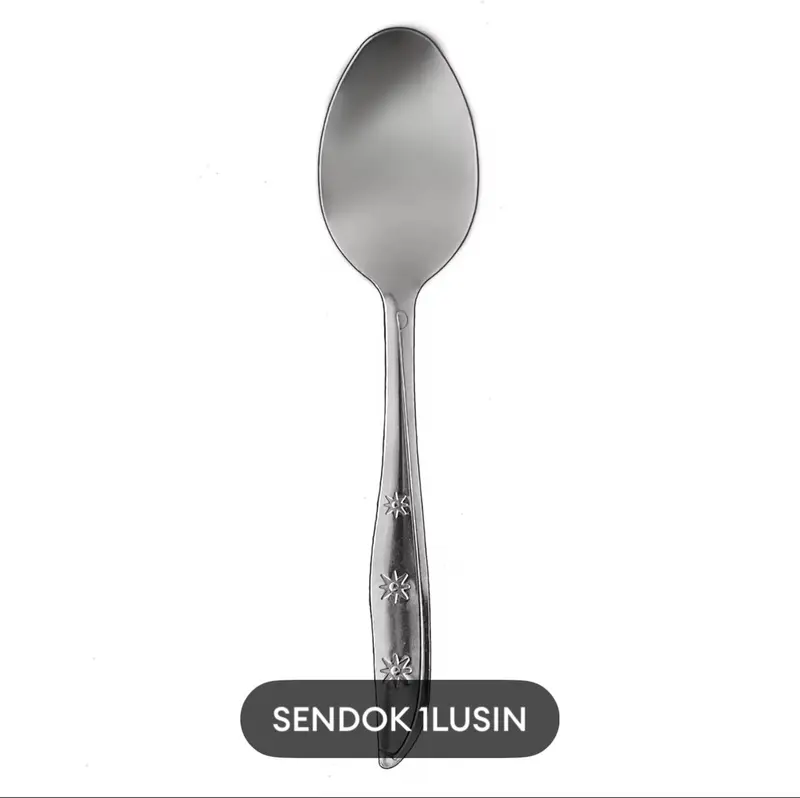 Sendok Stainless / Sendok Cantik Murah 1 Lusin Isi 12 PCS 3