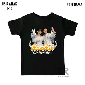 CR CLOTHING Kaos Anak ROPRIL DANGDUT ACADEMY D7 PLAT E Cotton Combed Baju Robi & April 100% Cotton Combed 30s Nyaman Dipakai Tahan Lama