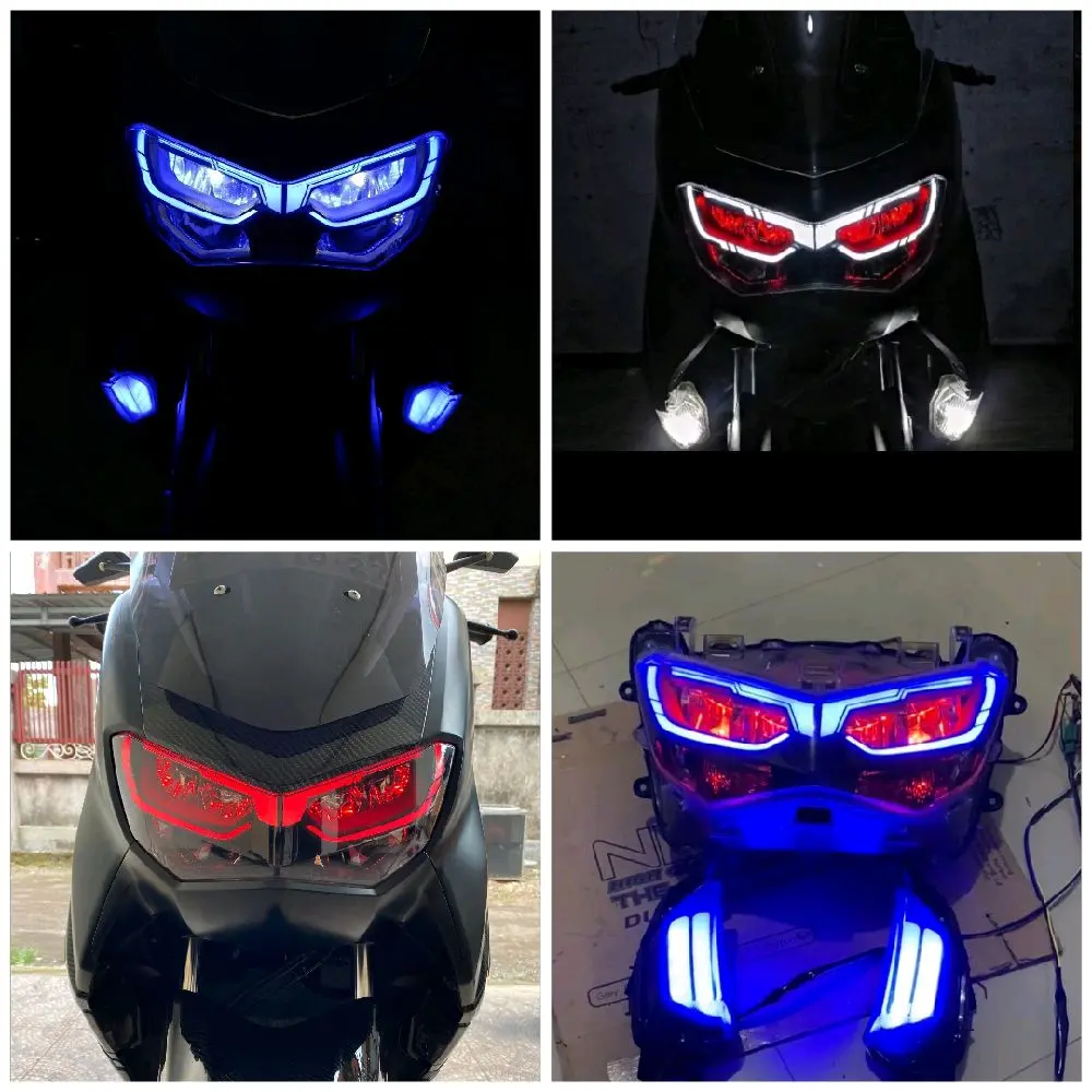 Alis Lazy Nmax New Type MX 02, Lampu Alis Nmax New 2020 2024 Motorcycle
