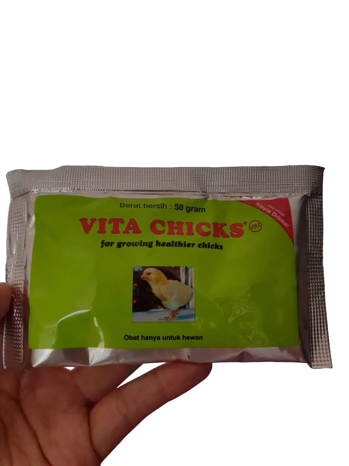 [VITAMIN PERTUMBUHAN AYAM] VITACHICKS 50 GRAM MEDION