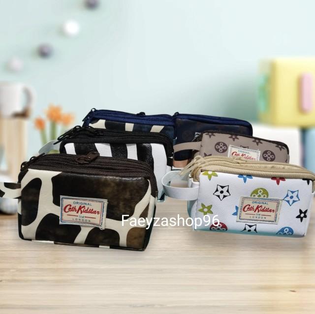 Product Introduction of Dompet Wanita Pouch 3 Ruang Resleting Multifungsi Kartu-Uang dengan 3 Ruang Resleting 11