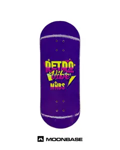 MOONBASE Fingerboard Deck : RETRO