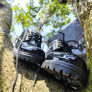 LOZTA Sepatu Pdh Pria Pantofel Formal Kerja Kekinian Docmart Series Shoes Karet Hitam