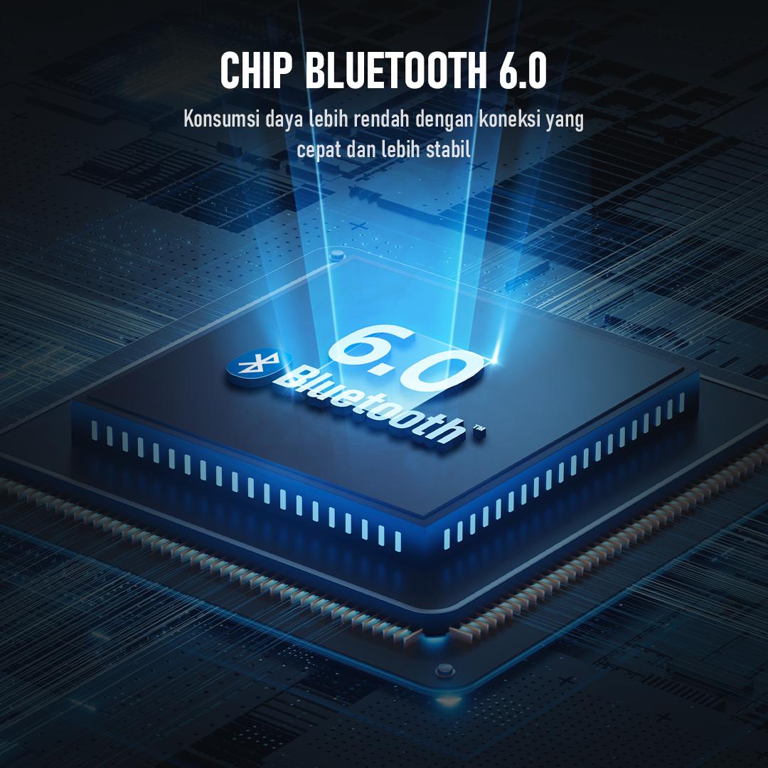 Paket Bundling TWS + Case - Robot TWS Wireless Earphone Airbuds New T50S dan case T50S Original BT 6.0 True Wireless Headset Bluetooth Earbuds IPX4 WaterProof - Garansi 1 Tahun [BISA COD]