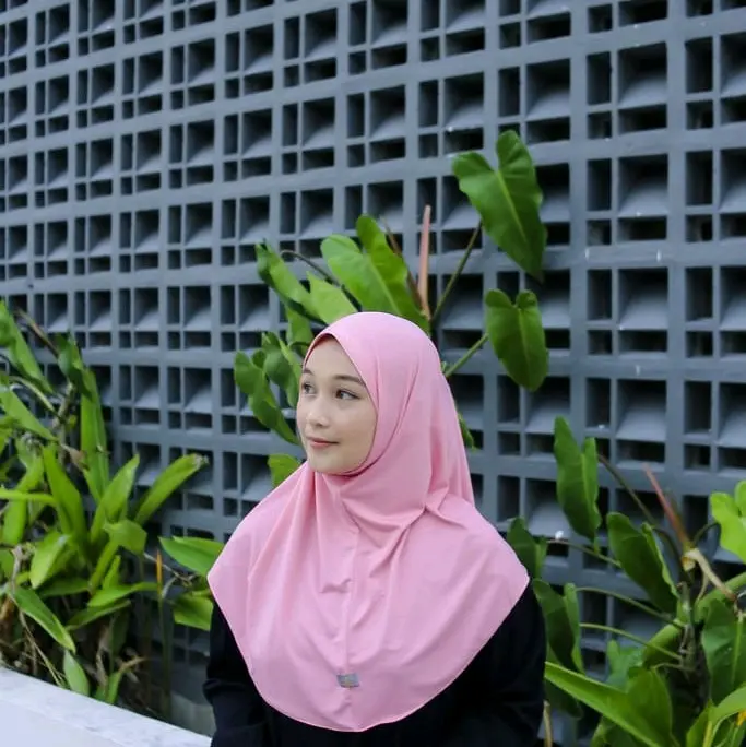 Jilbab Instan dewasa  NON PET Bahan Jersey By Yunizar Collection