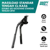 Gambar Massload Double Leg Kickstand Standar Tengah Sepeda Lipat Stand dari Happy Bike Kota Administrasi Jakarta Selatan 1 Tokopedia