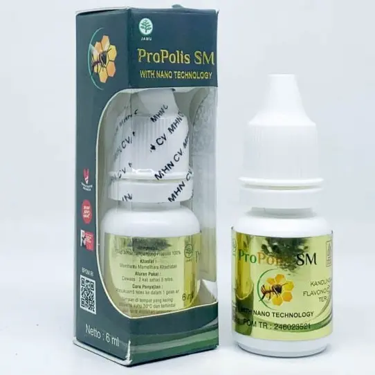Herbal Untuk Atasi Nafas Tidak Sedap , Mulut Bau Menahun Dengan Propolis SM Gusi Bengkak Sakit Gigi Berlubang 3