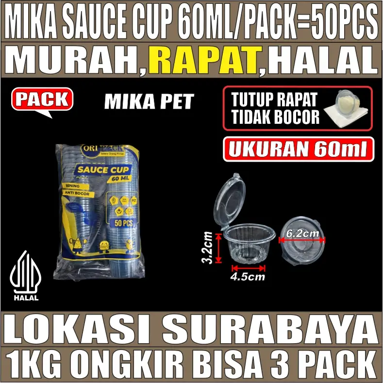 60ml Pack 50pcs