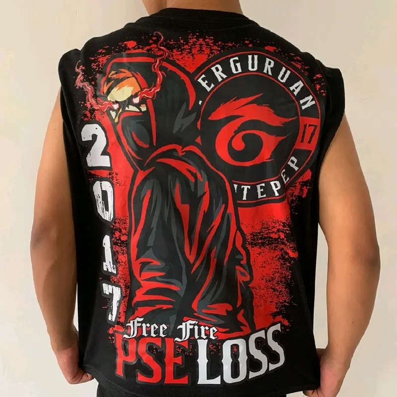 Kaos Singlet Netral Free Fire PSE Loss Sablon Dtf  By Sweapo.id 0