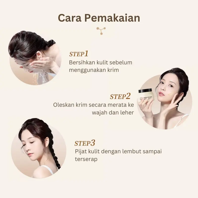[BPOM] FEALI 5X Pro-Xylane Goat Milk Anti-Aging and Moisturizing Cream Pelembab Wajah Anti Aging 6