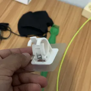 2Pcs Gantungan Gorden Kolong Dapur Tanpa Paku Adhesive Kokoh Serbaguna Tiang Gorden Daya Tahan Beban Kuat Portable