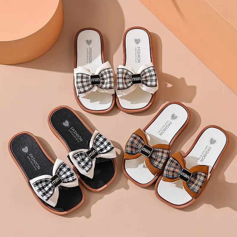 NEW SANDAL ANAK PEREMPUAN MOTIF PITA KEKINIAN / SENDAL KARET ANAK CWEK / SANDAL SLOP ANAK