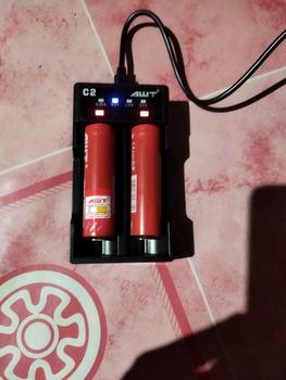 Product Review of Charger Awt 2Slot Kabel + 2 Baterai Merah 3000Mah from s**2 0