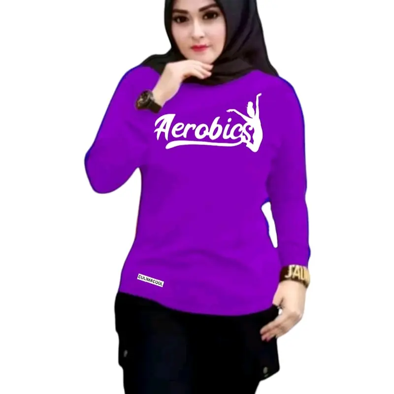 BAJU OLAHRAGA WANITA | BAJU SENAM FITNESS JOGING DLL (Sport) 5