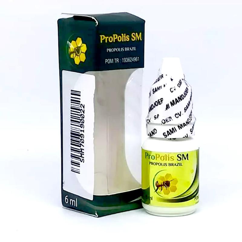 Herbal Untuk Telinga Keluar Cairan Kuning Bau Congek Dengan  Propolis SM Brazil 6ML 2
