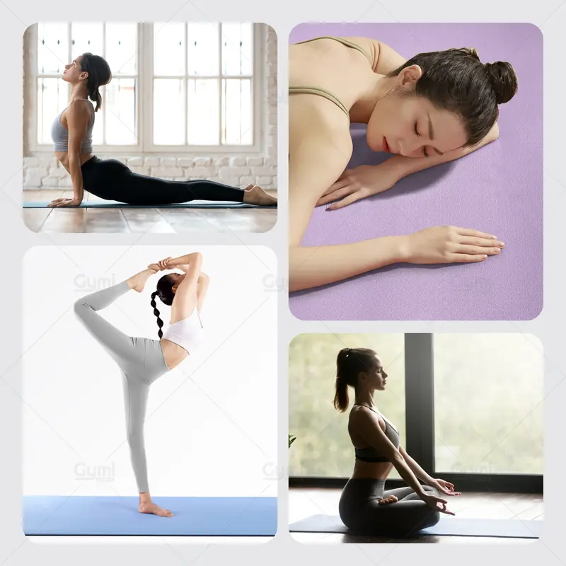 Thảm Tập Yoga | Thảm Tập Gym TPE Siêu Bền 6mm 8mm 8